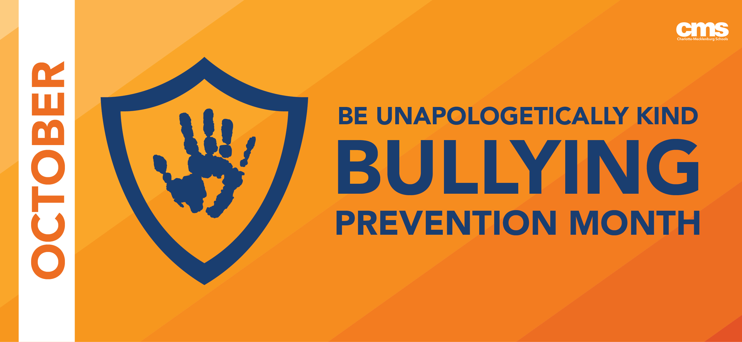 Bully Prevention Month poster
